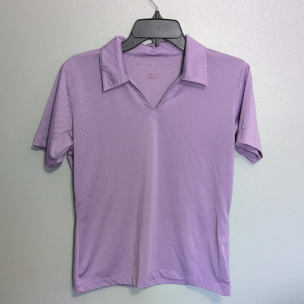 Nike Lavender Short Sleeve Polo Tee